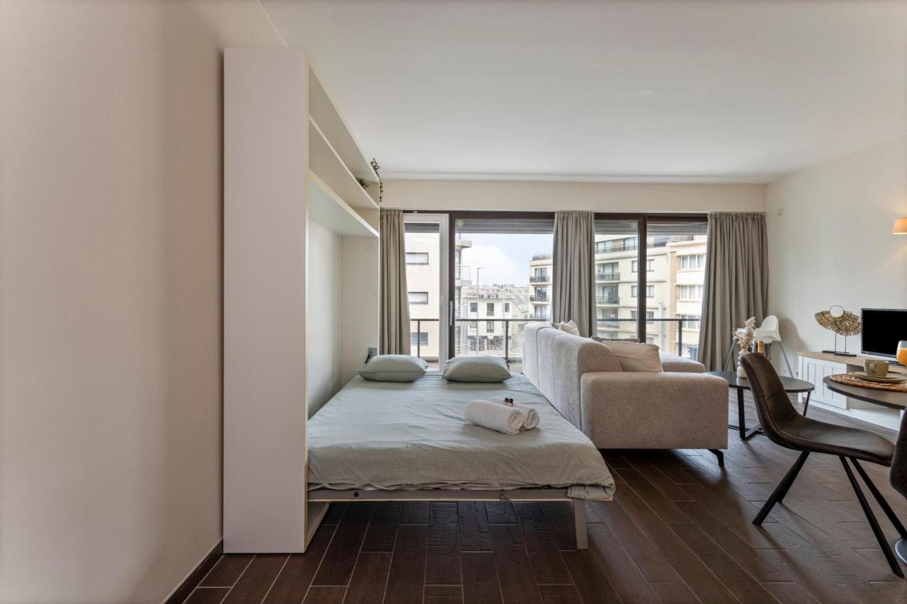 Apartamento Flat Marthe Sint-Idesbald Exterior foto